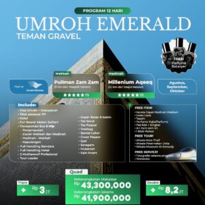 ✨ PAKET UMROH EMERALD 12 HARI